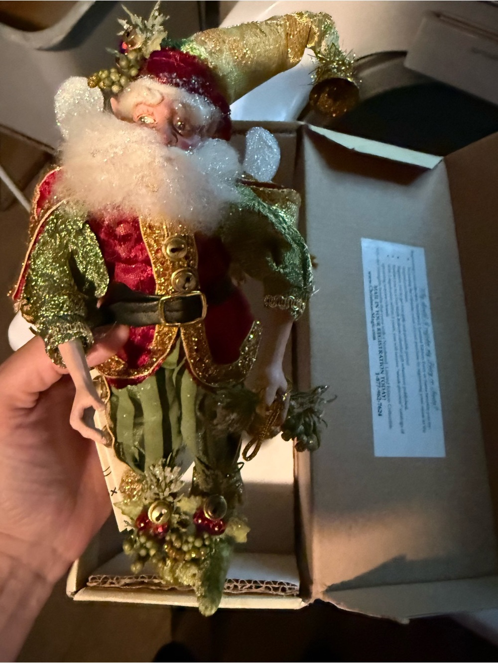 Mark Robert’s-Christmas bells fairy- number 2040 out of 7500- brand new in box